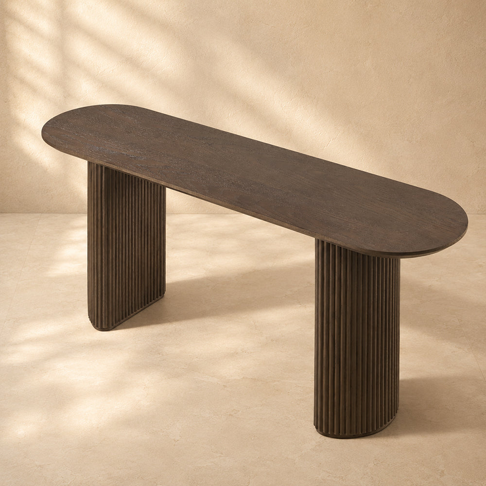 Plinth Console Table 60"W