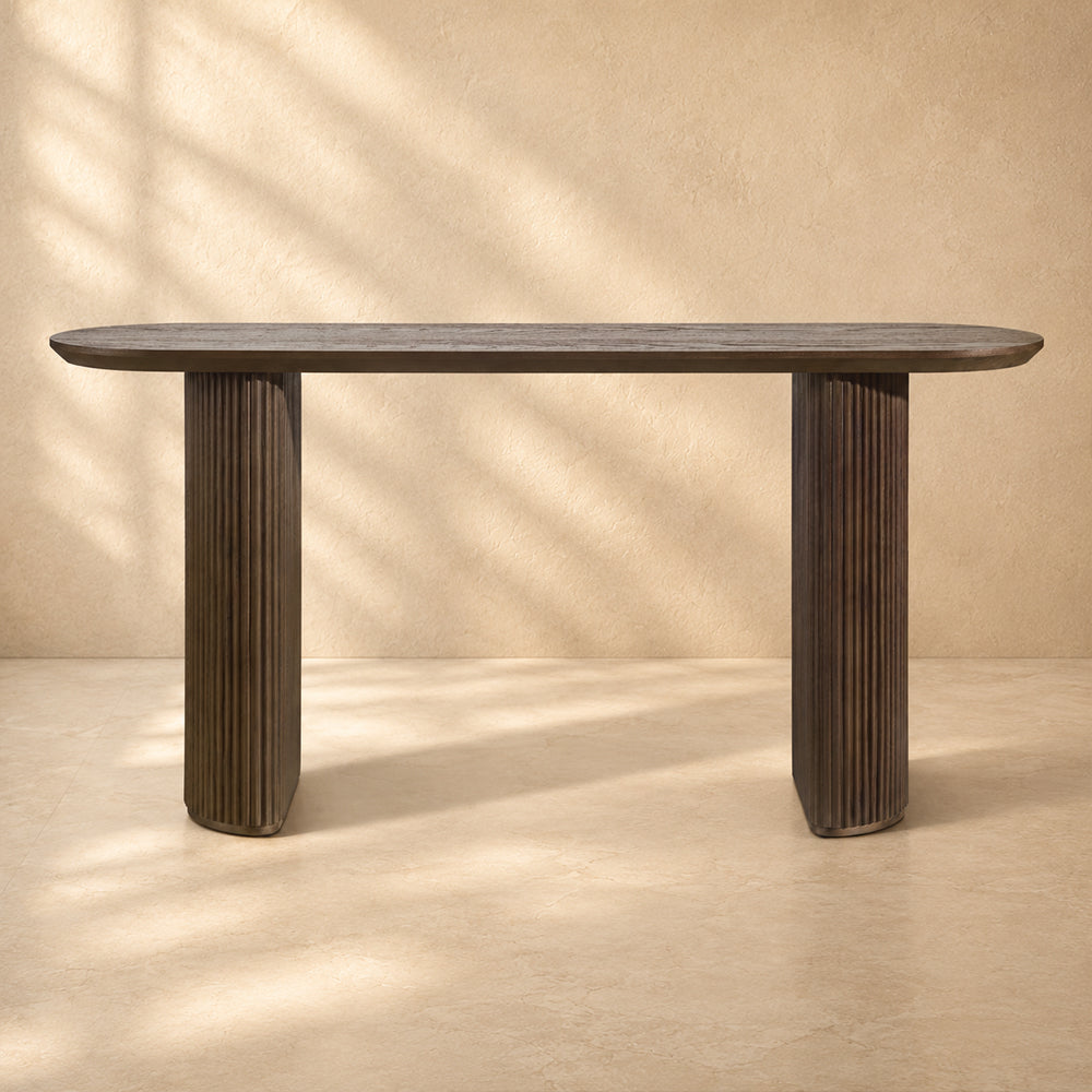 Plinth Console Table 60"W