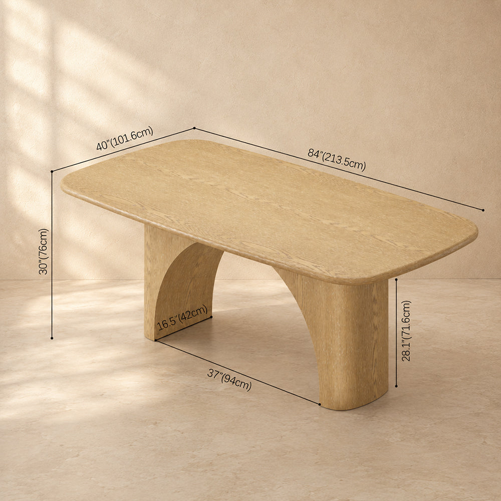 Valden Arched Dining Table 84"