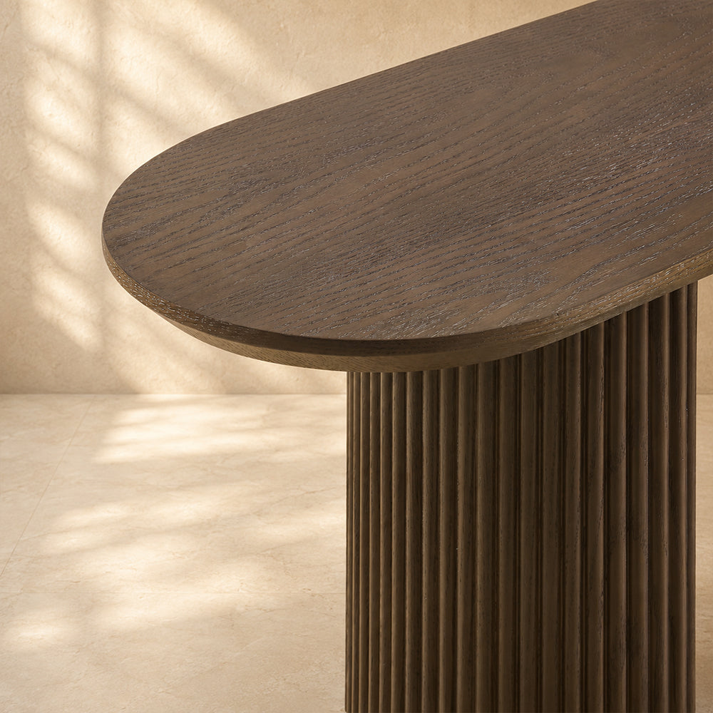 Plinth Console Table 60"W