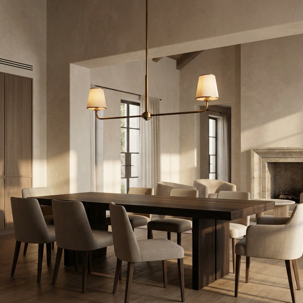 Aura 2-Light Linear Chandelier