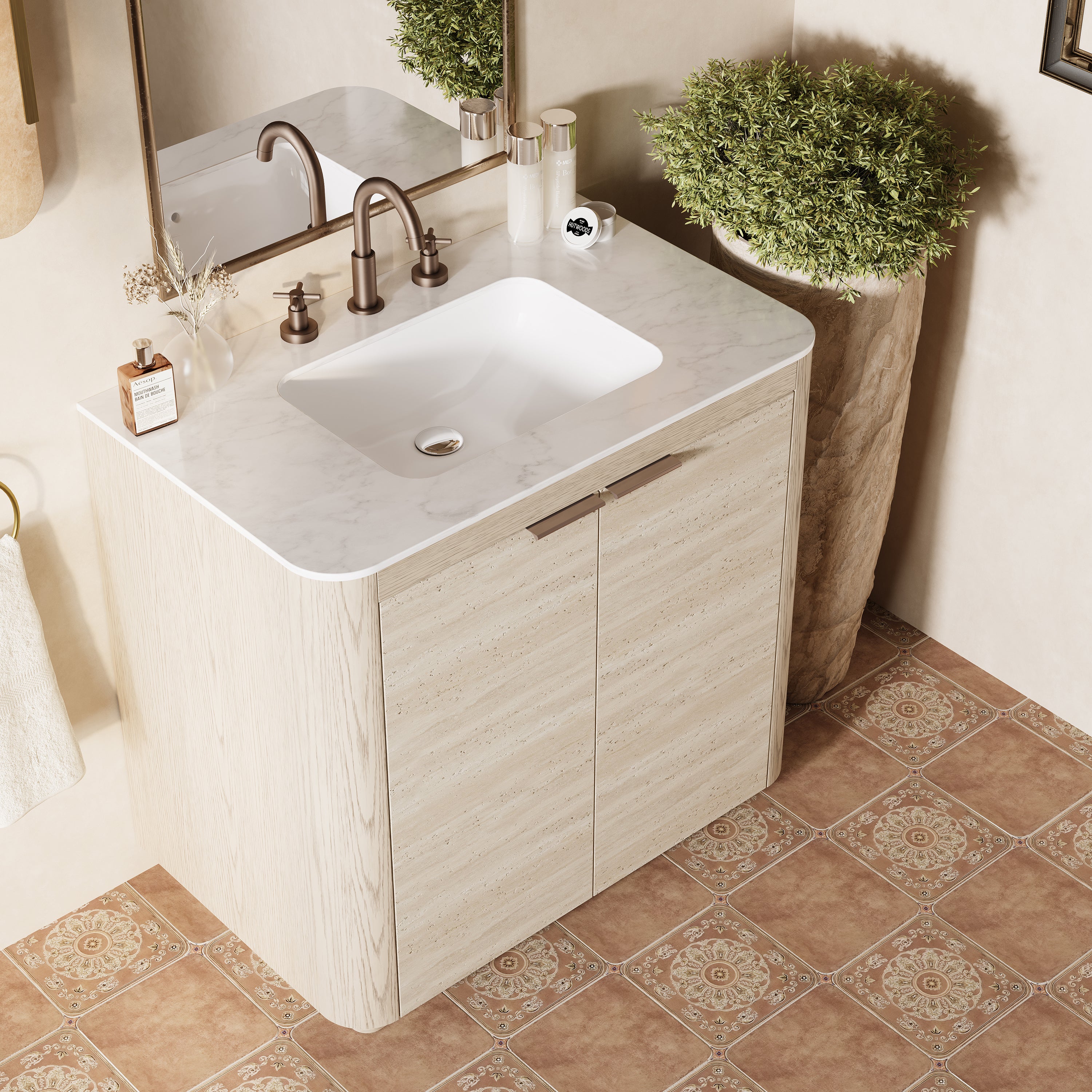 Tivonn Bathroom Vanity 36"W