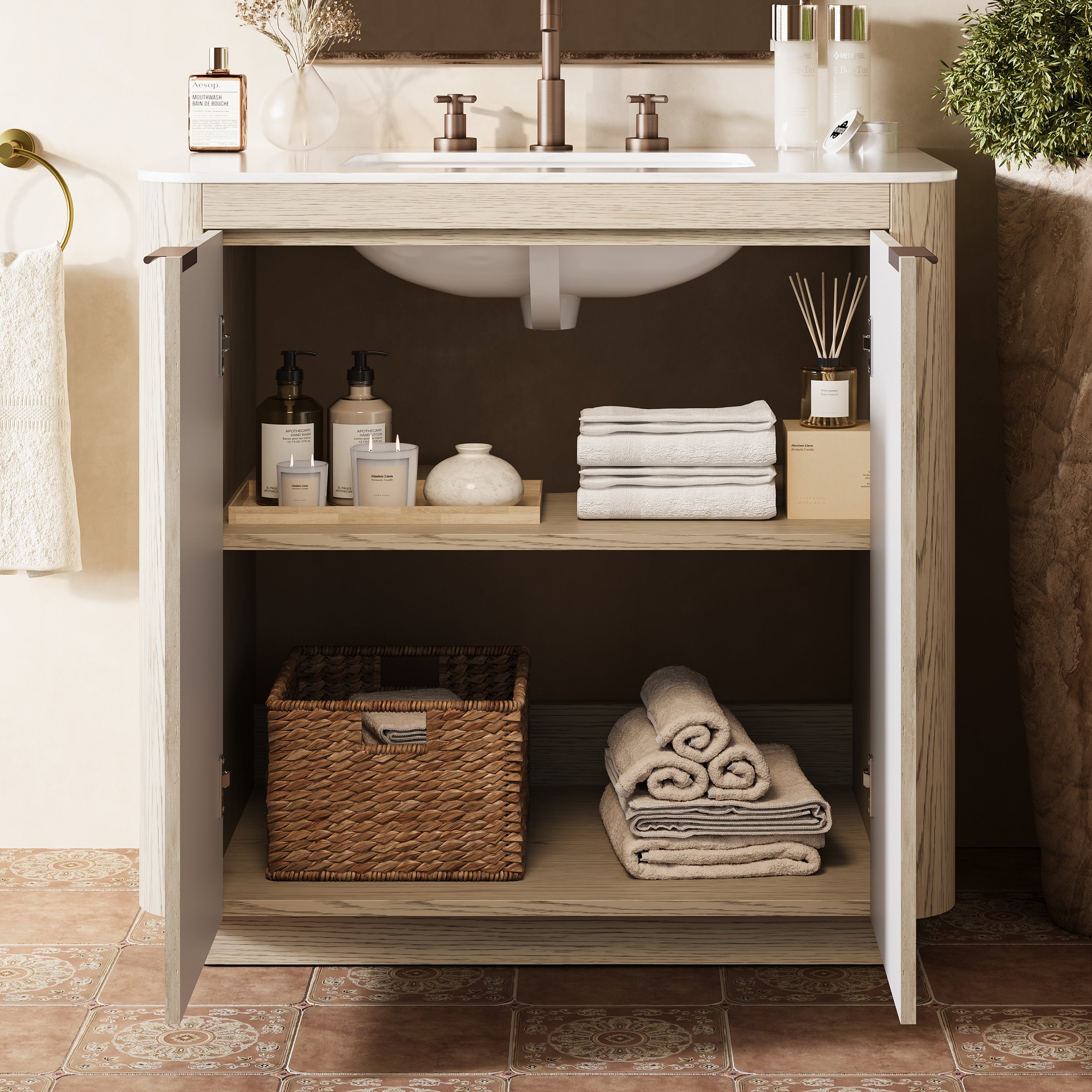 Tivonn Bathroom Vanity 36"W