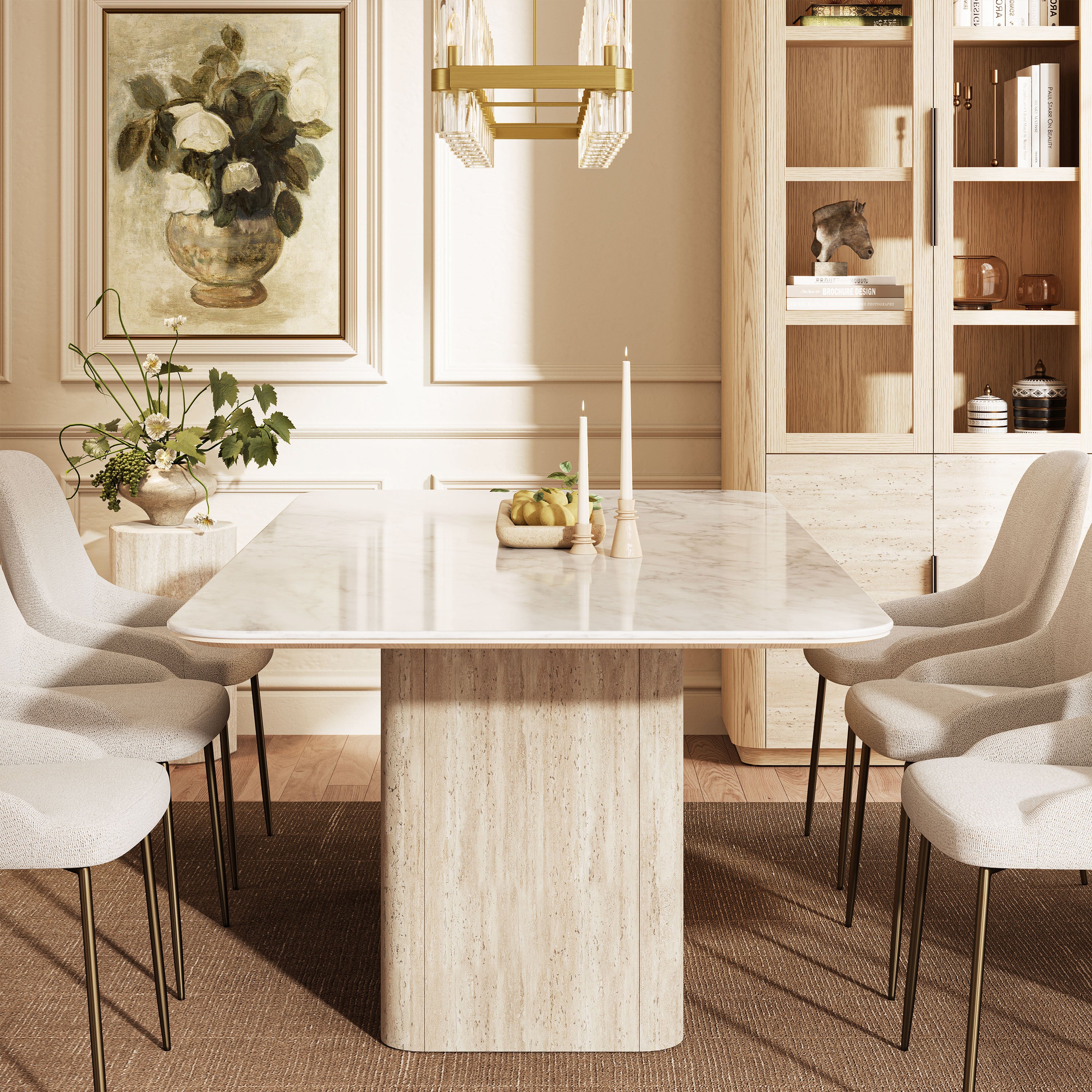 Tivonn Dining Table 84"W