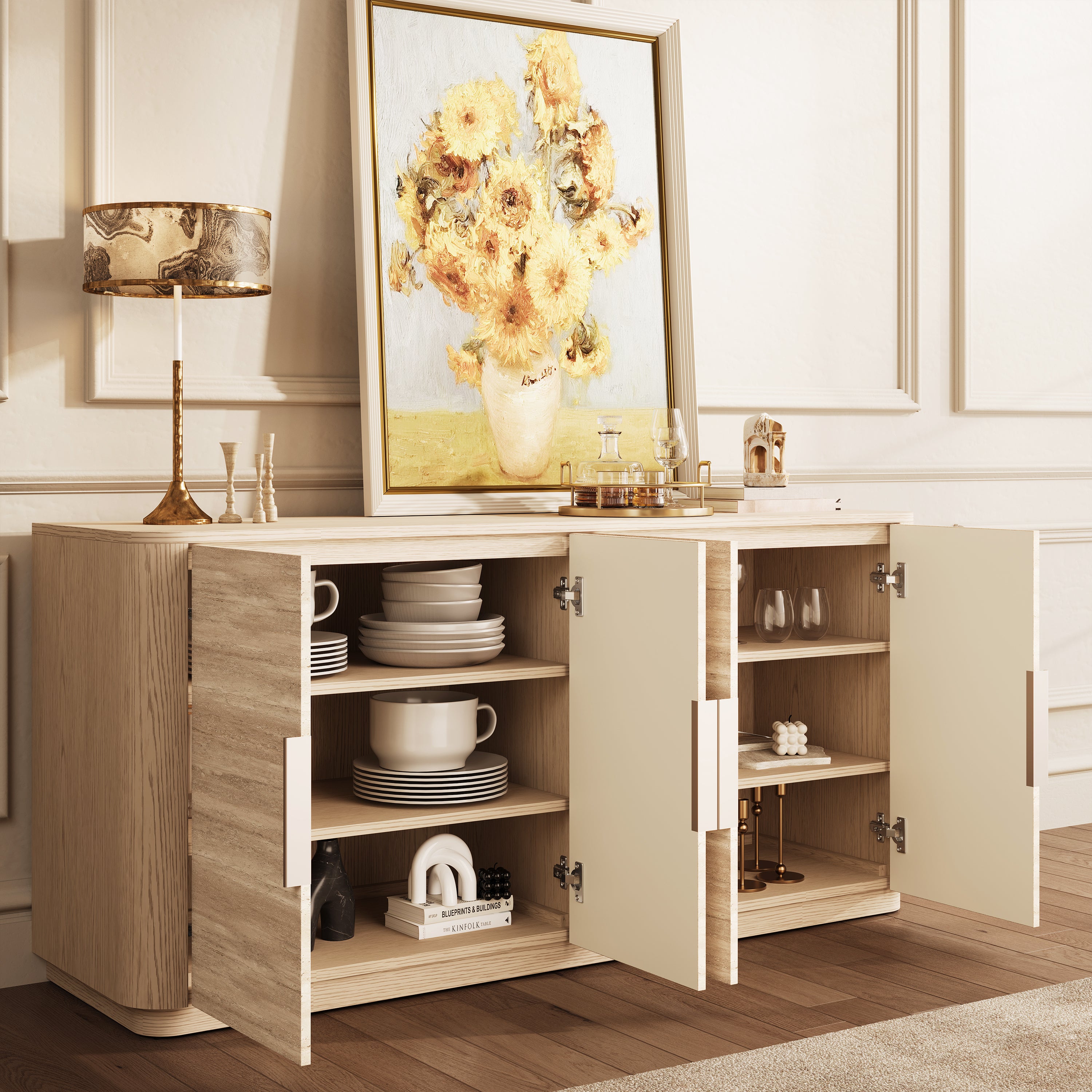 Tivonn Sideboard 63"W