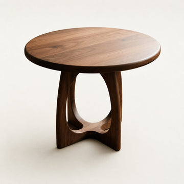 Solida Walnut Round Coffee Table
